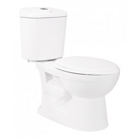 BÀN CẦU HC V116 2 NÚT NHẤN NẮP RƠI ÊM 